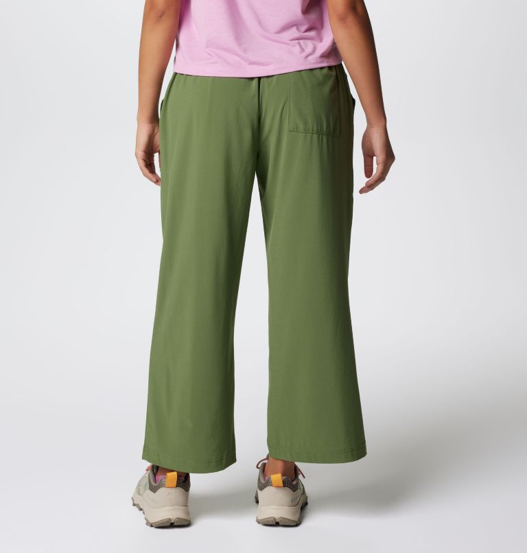 Women's Boundless Beauty Wide Leg Capris, Color: Canteen, image 3