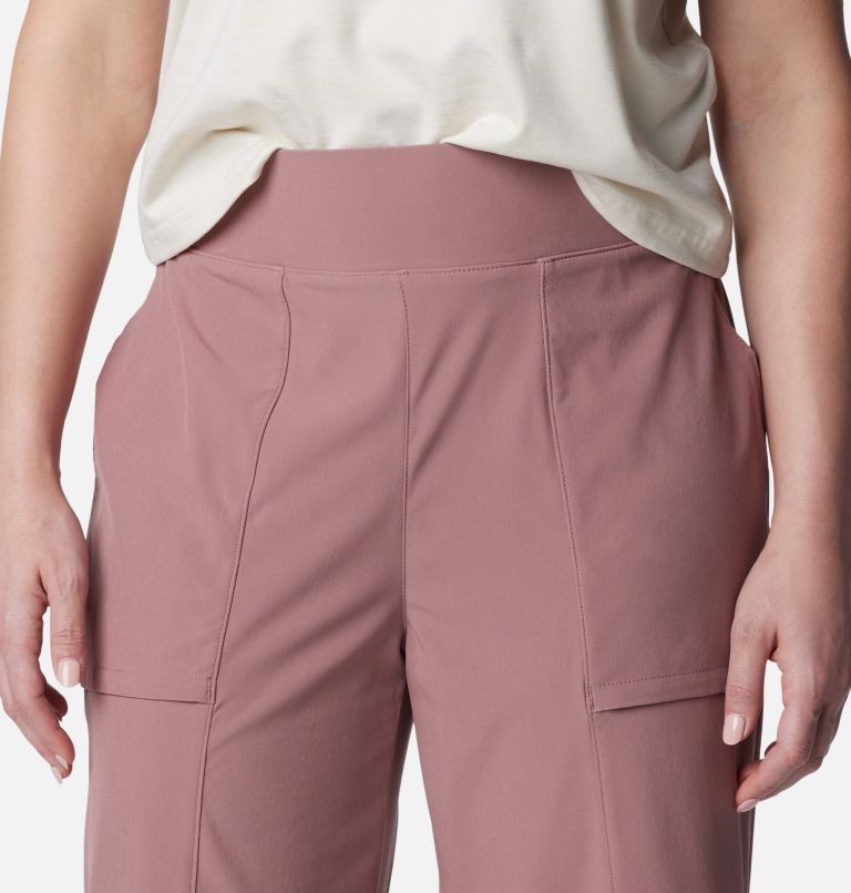 Women's Boundless Beauty Wide Leg Capris, Color: Fig, image 4