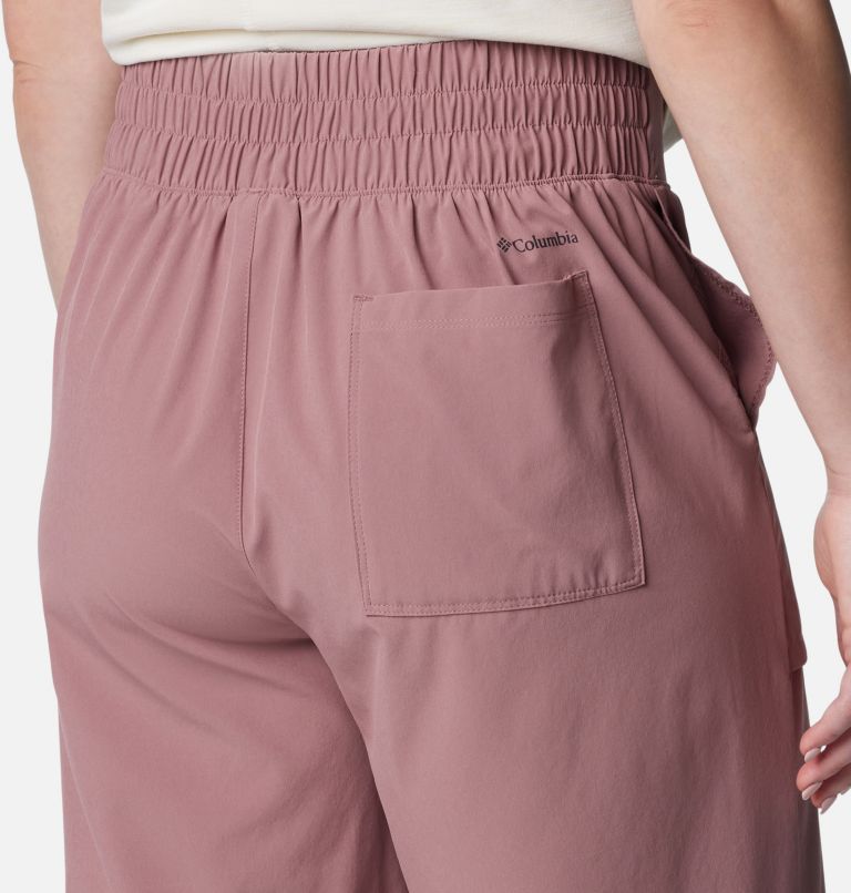 Women's Boundless Beauty Wide Leg Capris, Color: Fig, image 5