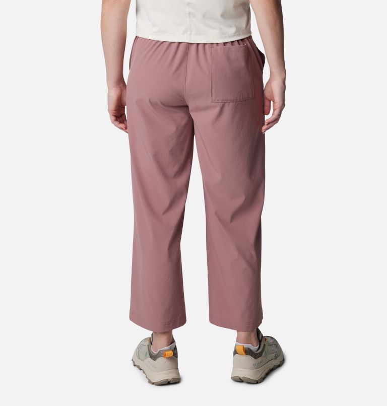 Women's Boundless Beauty Wide Leg Capris, Color: Fig, image 2
