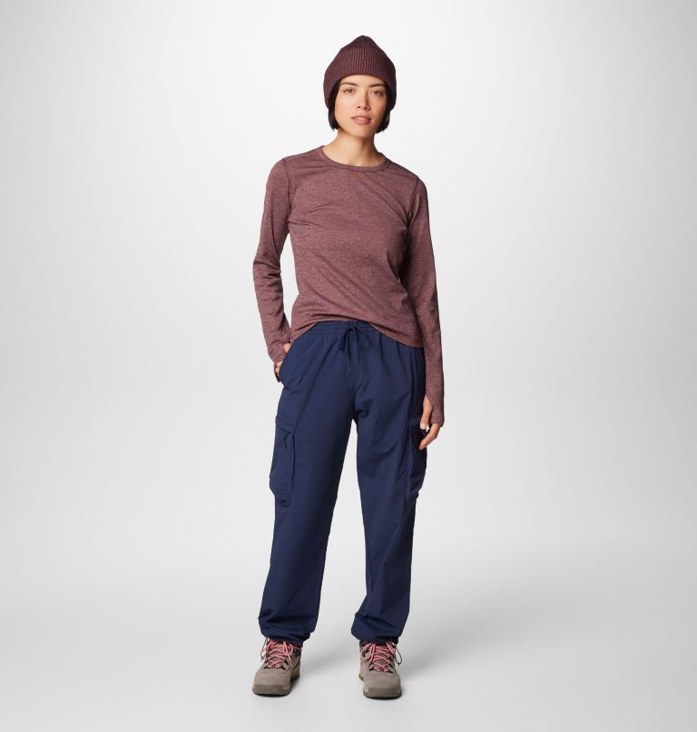Women's Boundless Trek Cargo Trousers, Color: Collegiate Navy, image 3