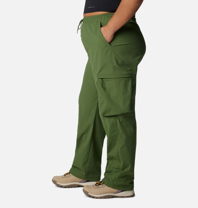 UHUYA Womens Cargo Pants Fashion Plus Size Drawstring Casual Solid