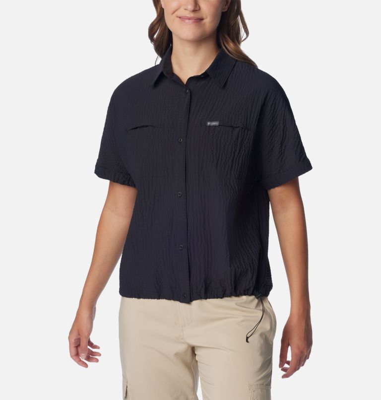 Columbia short sleeve button hot sale down