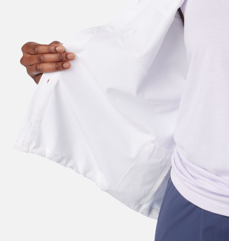Women's Boundless Trek Short Sleeve Shirt, Color: White, image 6