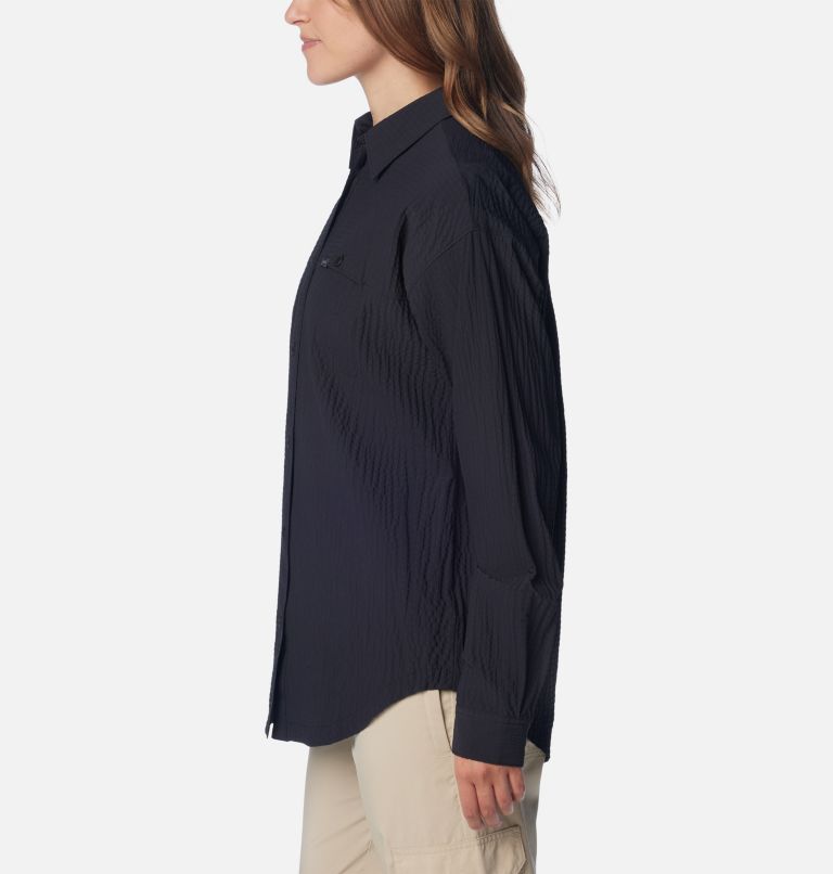 Women's Boundless Trek Layering Shirt, Color: Black, image 3