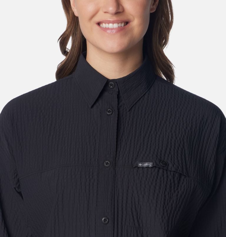 Women's Boundless Trek Layering Shirt, Color: Black, image 4