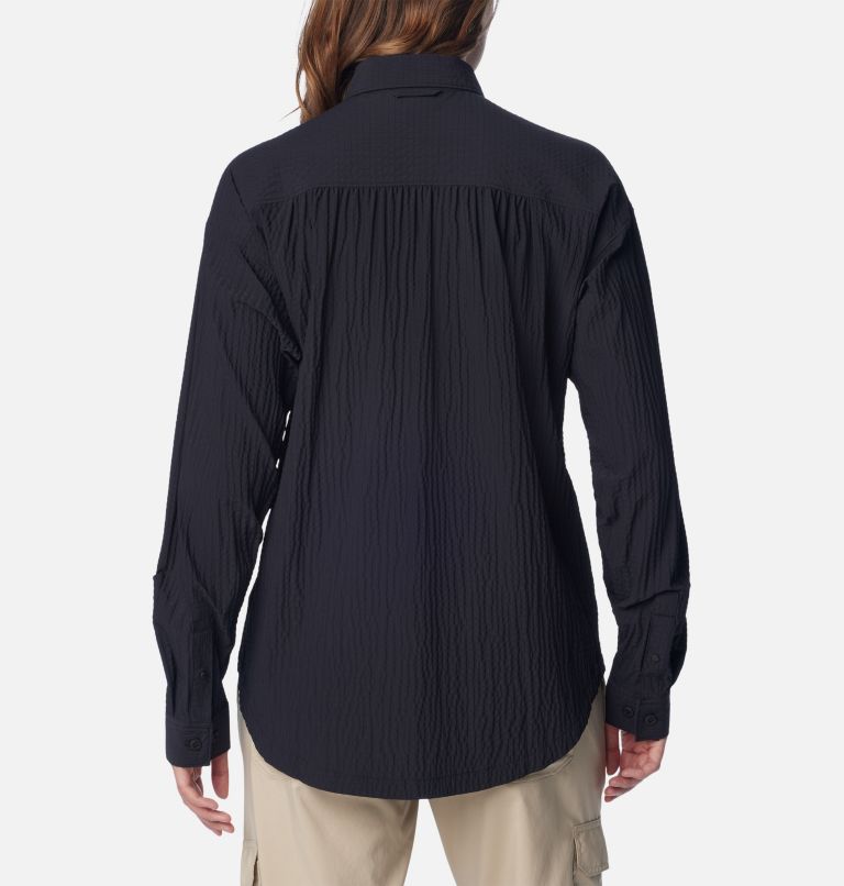 Women's Boundless Trek Layering Shirt, Color: Black, image 2