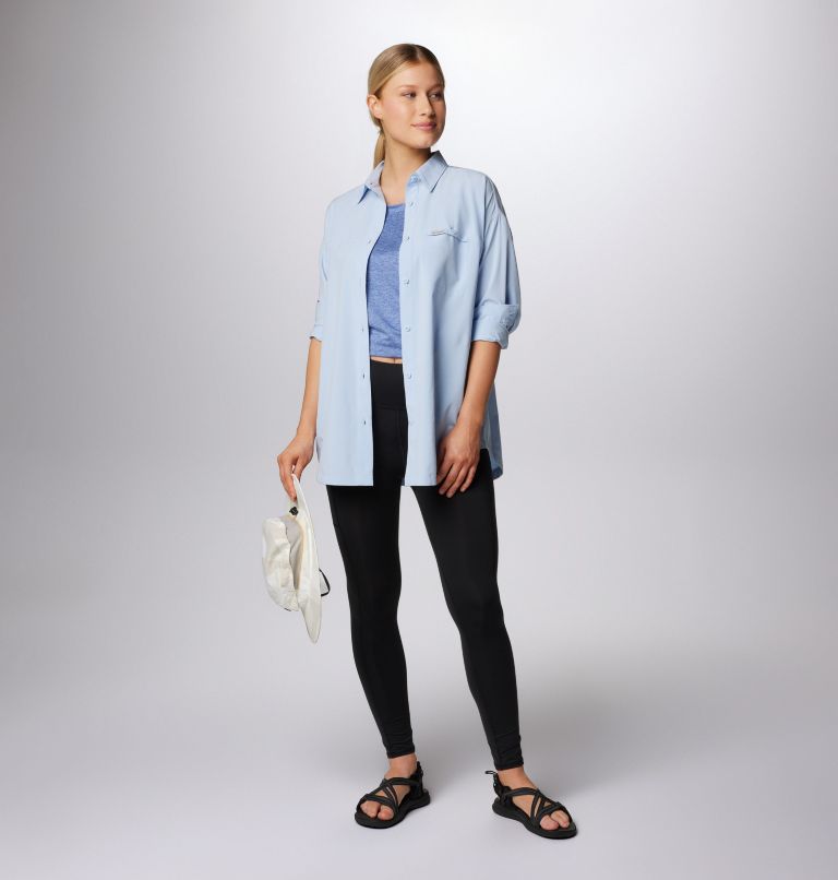 Women's Boundless Trek Layering Shirt, Color: Whisper, image 3