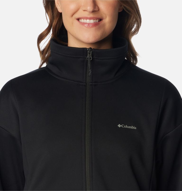 Manteau technique à fermeture éclair Boundless Trek pour femme, Color: Black, image 4