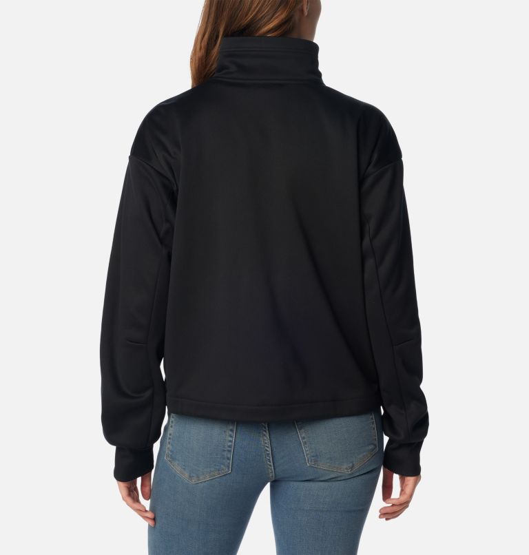 Manteau technique à fermeture éclair Boundless Trek pour femme, Color: Black, image 2