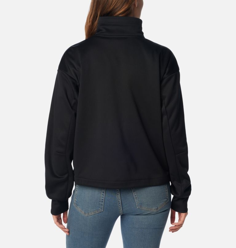 Thumbnail: Women's Boundless Trek Tech Full Zip Jacket, Color: Black, image 2