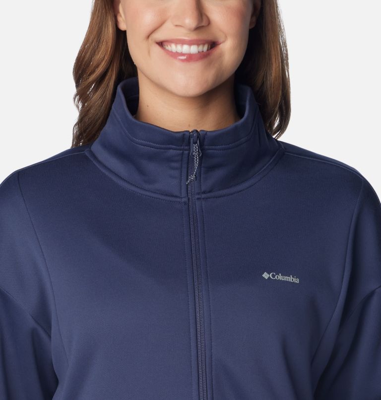 Women's Boundless Trek Technical Fleece Jacket, Color: Nocturnal, image 4