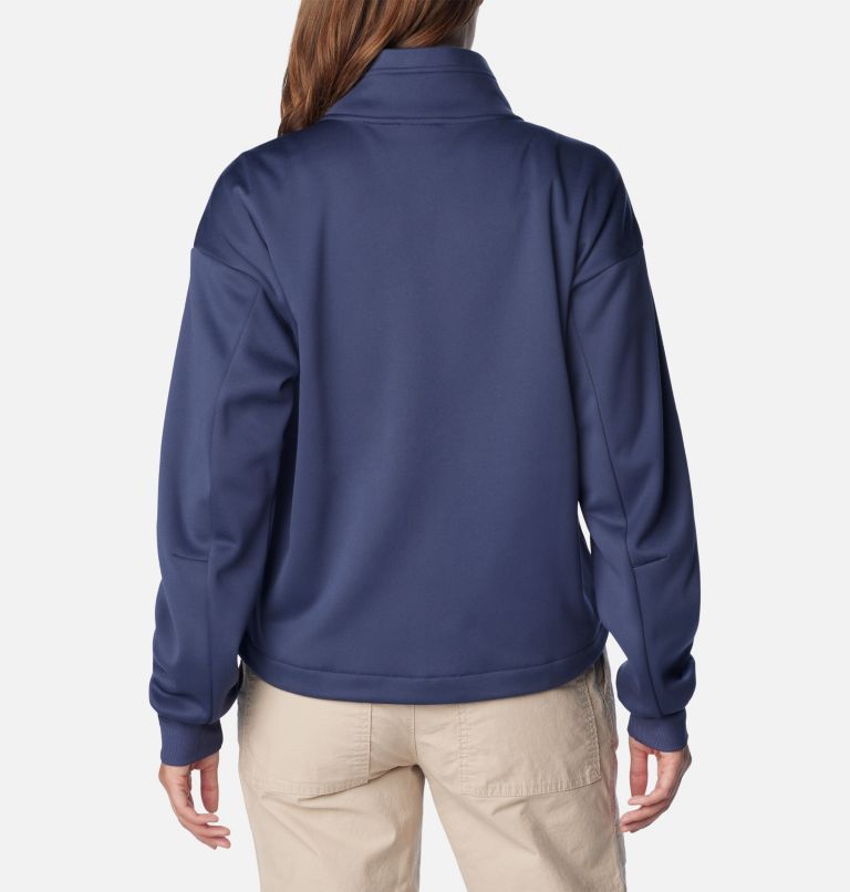 Women's Boundless Trek Technical Fleece Jacket, Color: Nocturnal, image 2