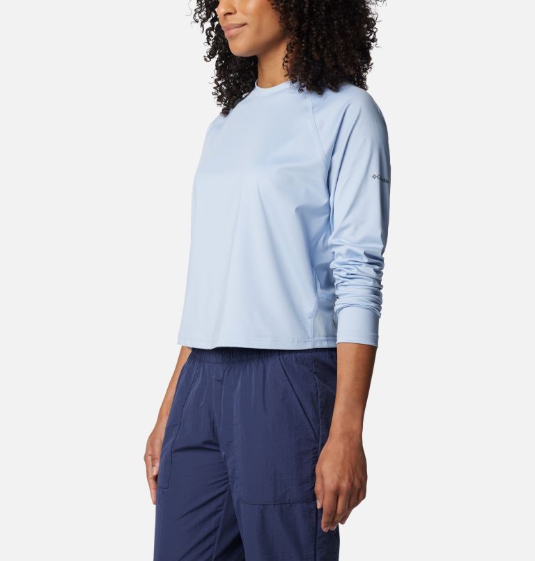 Women's Boundless Trek Active Long Sleeve Shirt, Color: Whisper, image 5