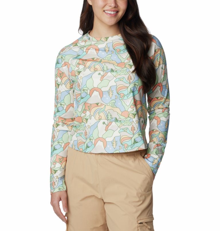 Women's Boundless Trek Active Shirt, Color: Dark Stone Epicamp, image 5