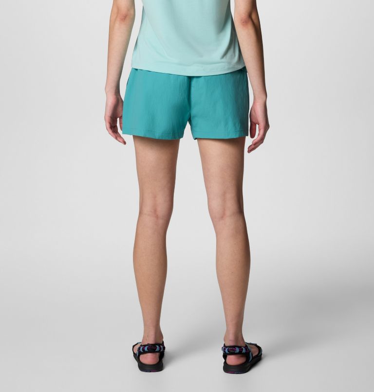 Women's Boundless Trek Active Shorts, Color: Teal, image 2