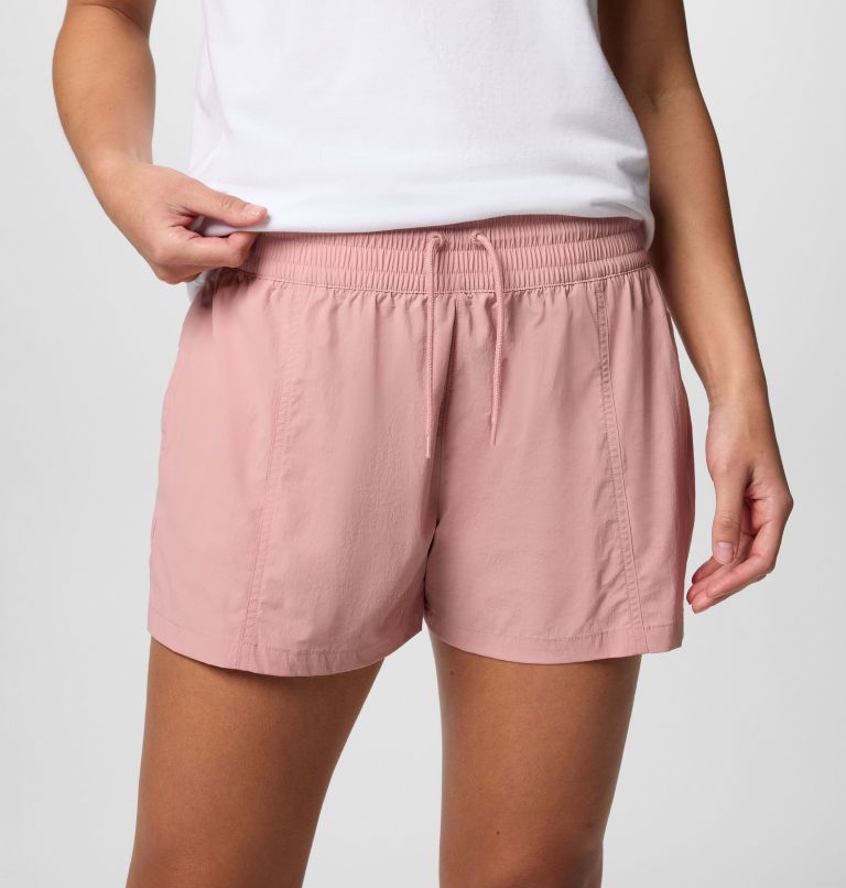 Women's Boundless Trek Active Shorts, Color: Eraser Pink, image 4