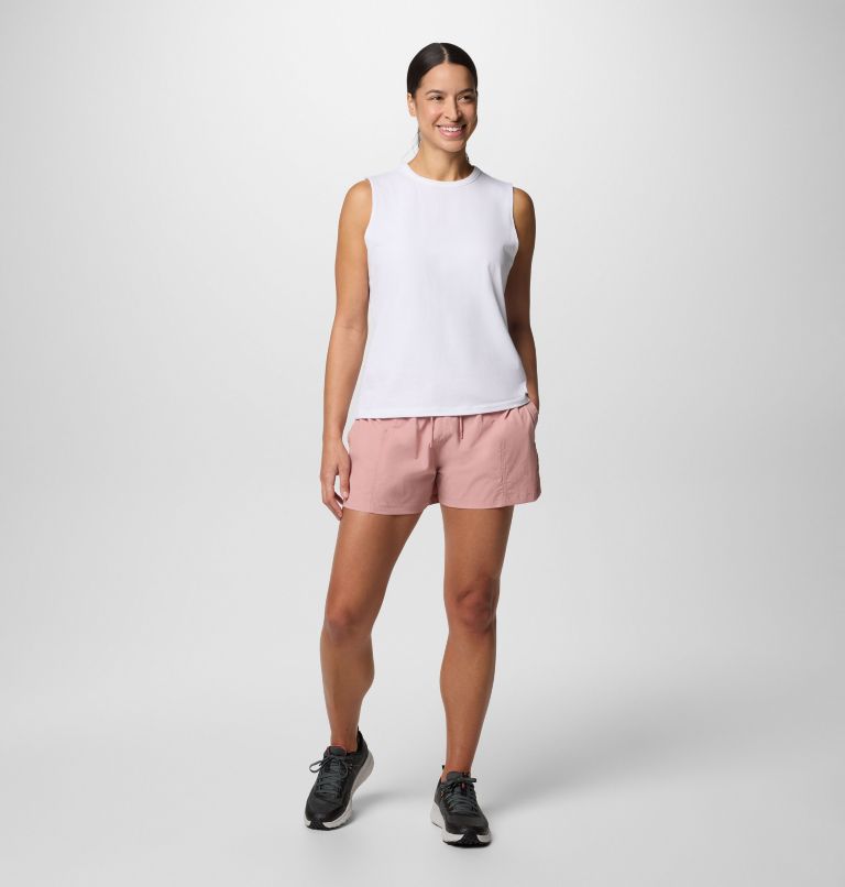 Women's Boundless Trek Active Shorts, Color: Eraser Pink, image 6