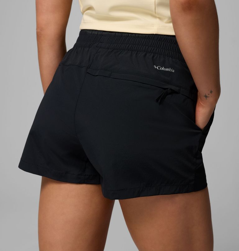Women's Boundless Trek Active Cargo Shorts, Color: Black, image 6