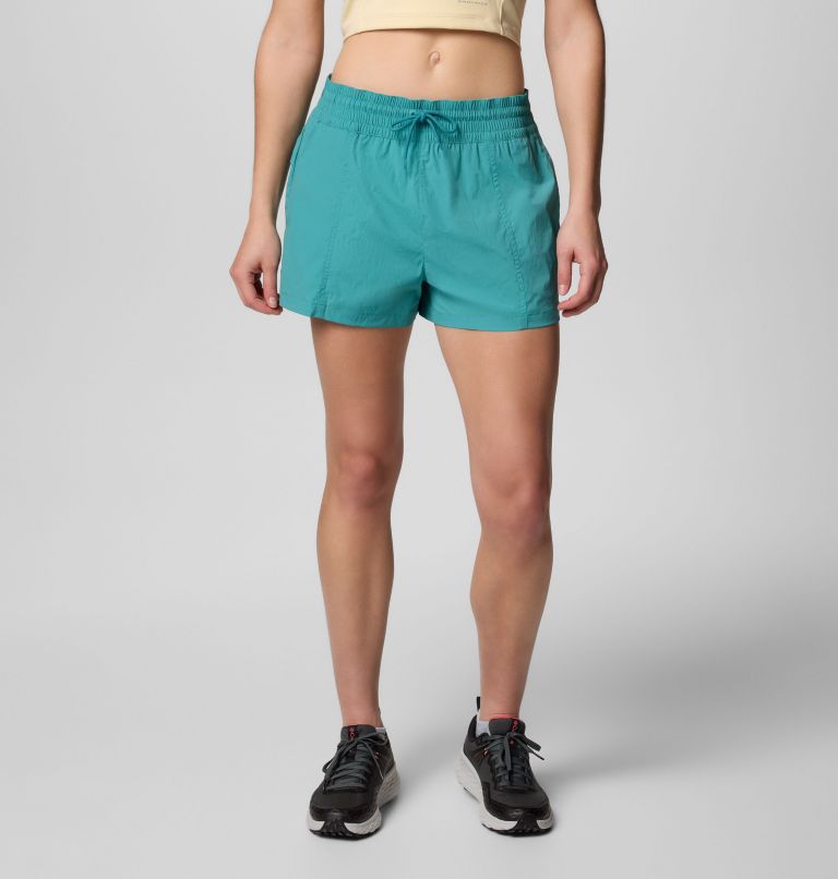Boundless Trek Active Short, Color: Teal, image 1