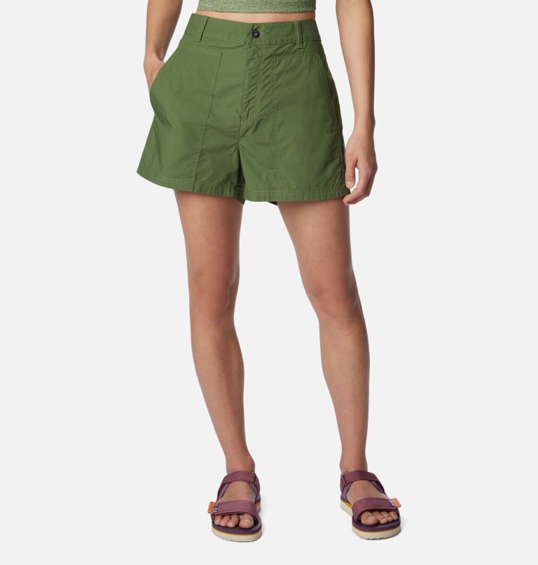 Women's Holly Hideaway Washed Out Shorts, Color: Canteen, image 1