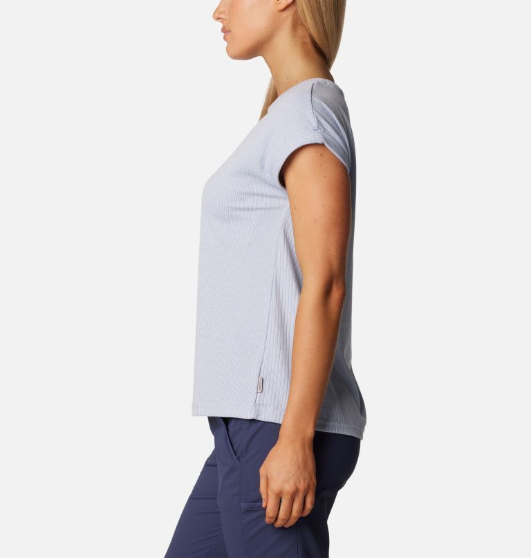 Women's Crystal Pine T-Shirt, Color: Whisper, image 3