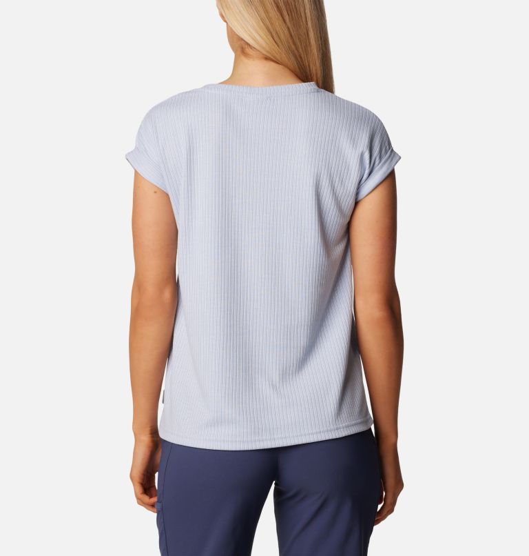 Thumbnail: T-shirt Crystal Pine pour femme, Color: Whisper, image 2