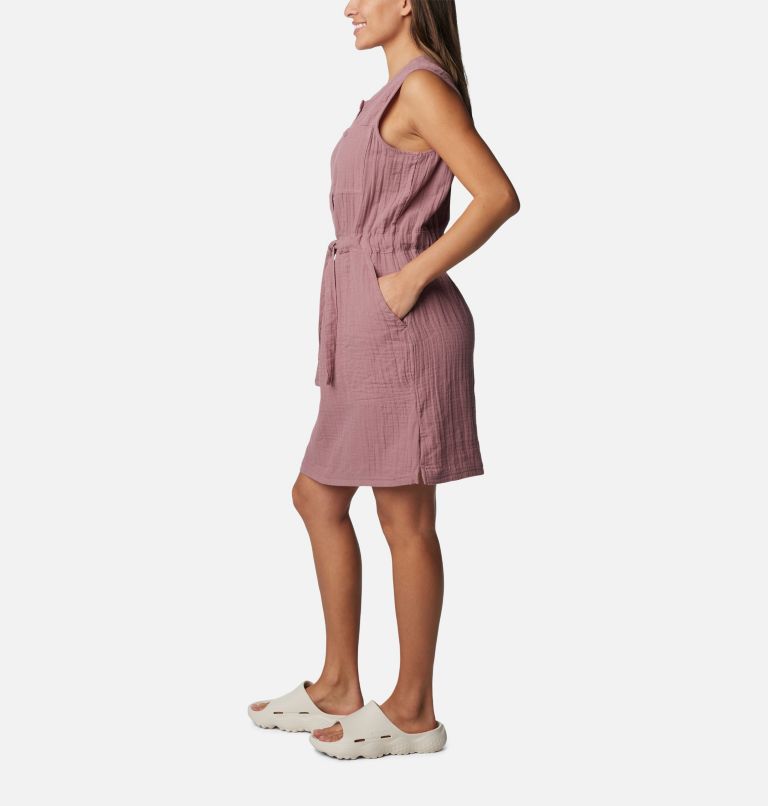 Women's Holly Hideaway Breezy Dress, Color: Fig, image 3