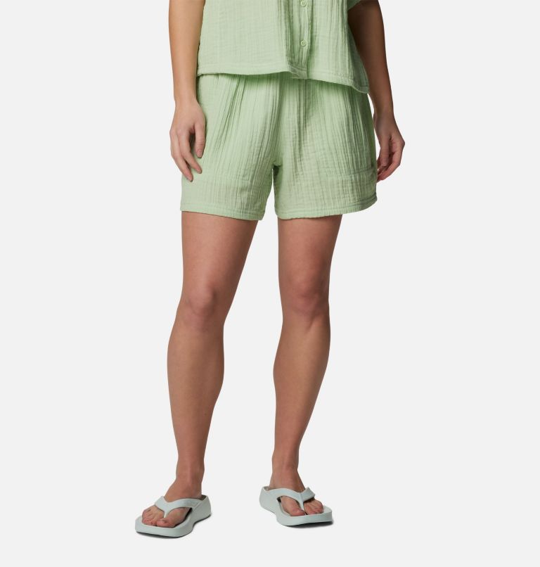 Women's Holly Hideaway Breezy Shorts, Color: Sage Leaf, image 1