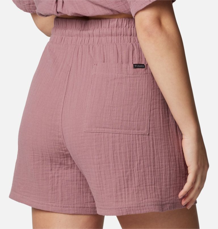 Women's Holly Hideaway Breezy Shorts, Color: Fig, image 5