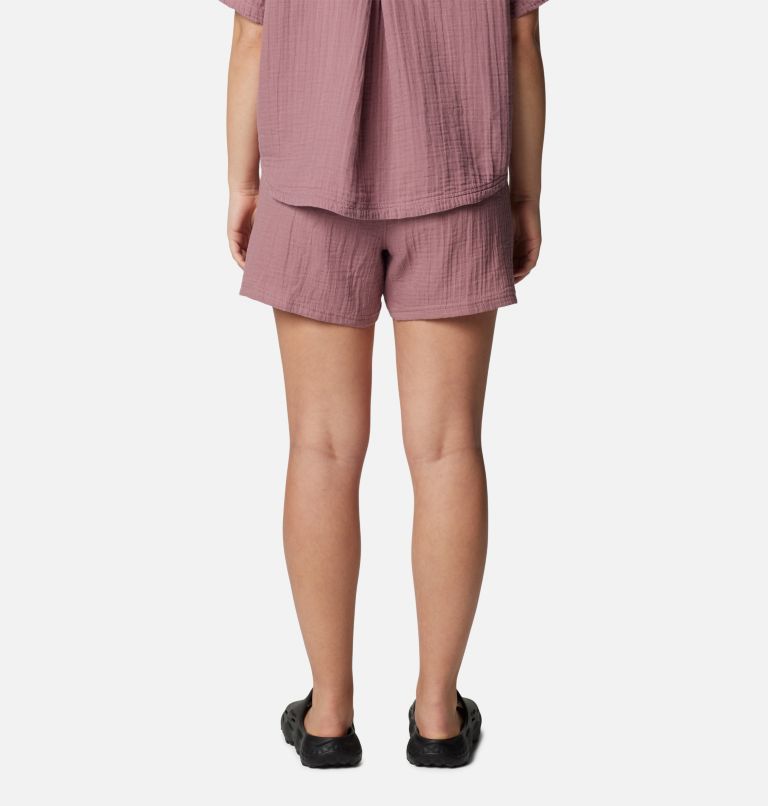 Women's Holly Hideaway Breezy Shorts, Color: Fig, image 2