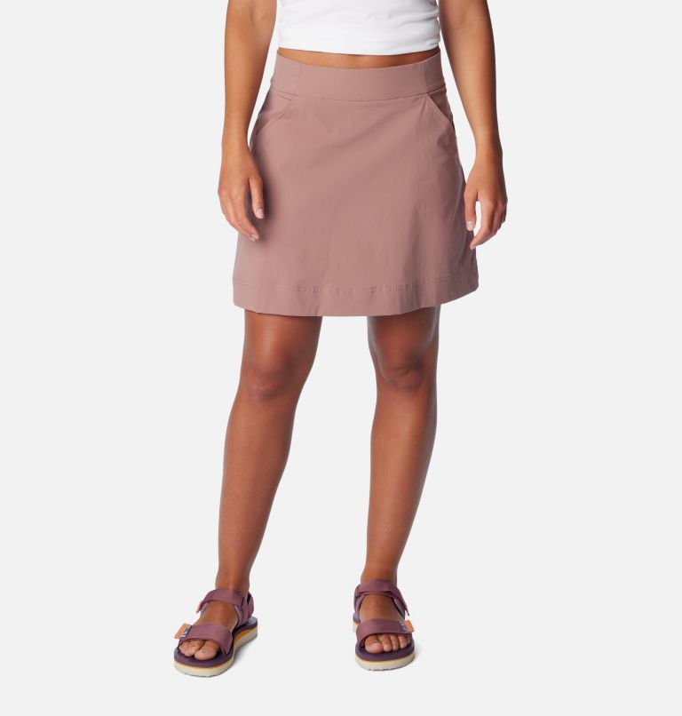 Jupe-short droite Anytime pour femme, Color: Fig, image 1