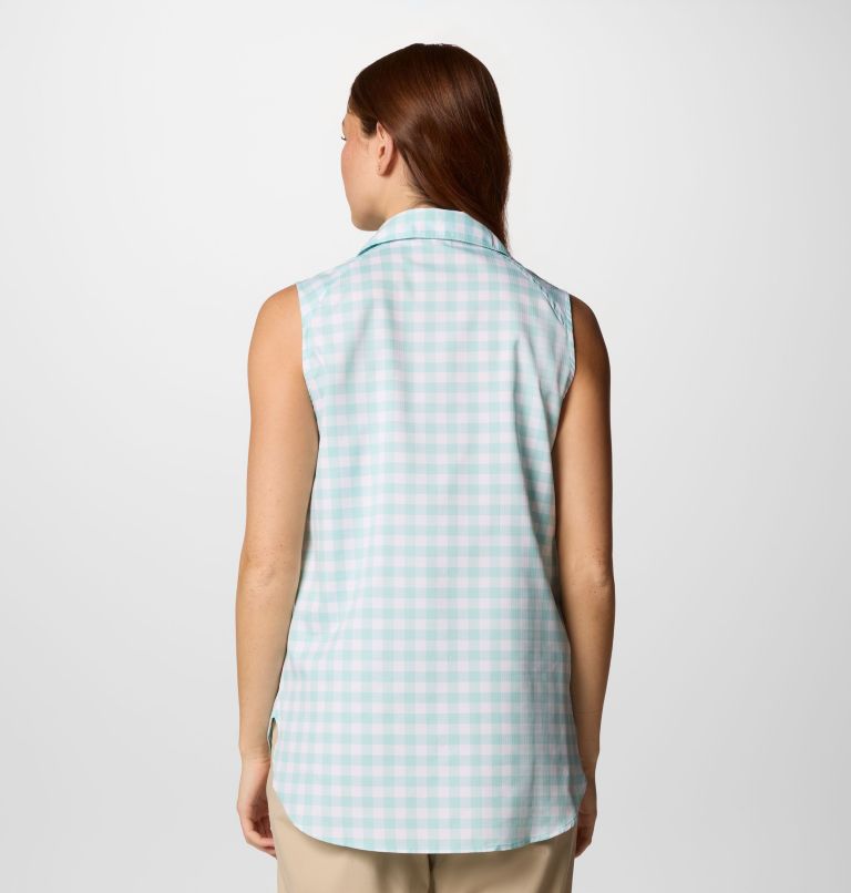 Femme Haut sans manches Anytime Lite, Color: Spray Gingham, image 2