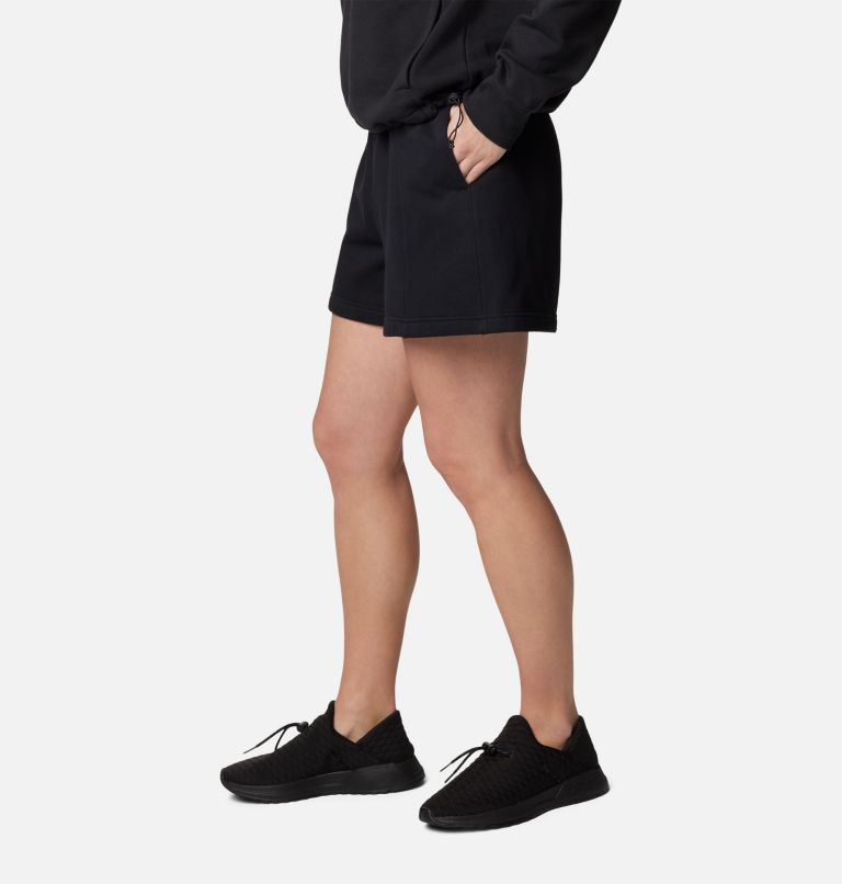 Women's Columbia Lodge Shorts, Color: Black, Dark Stone, image 3