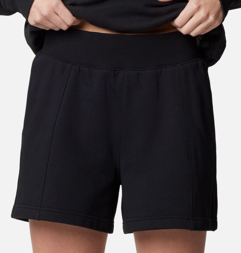 Women's Columbia Lodge Shorts, Color: Black, Dark Stone, image 4