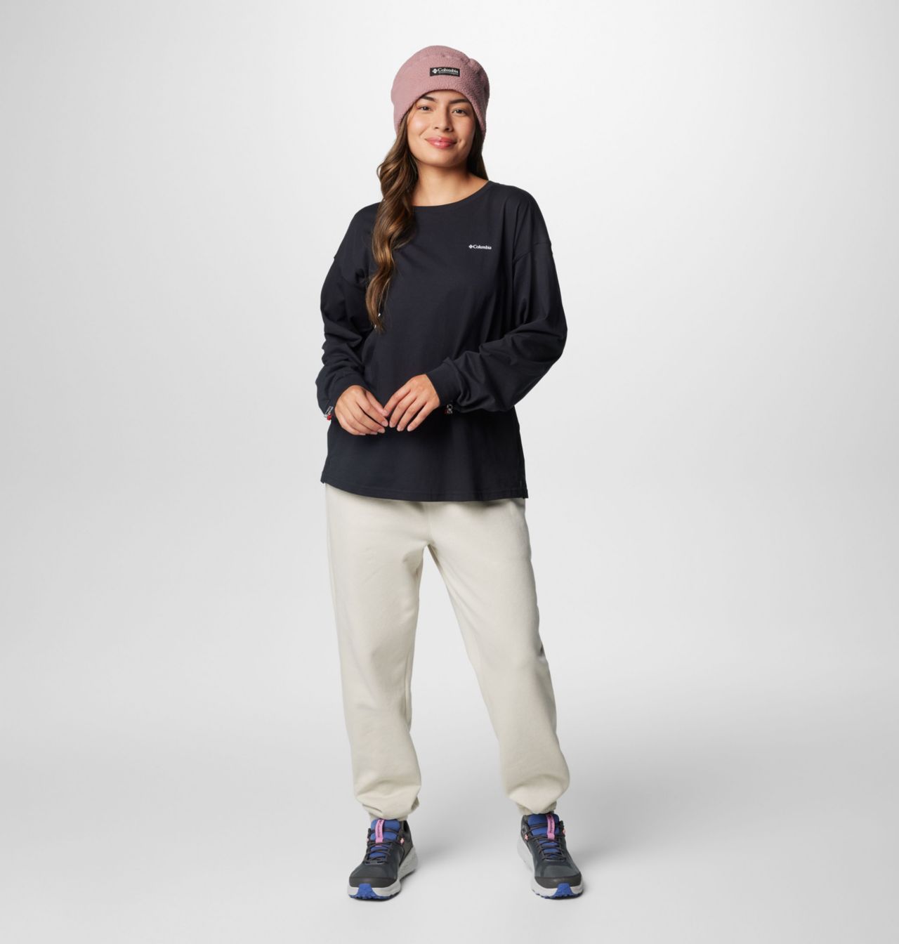 Women's North Cascades™ Branded Long Sleeve Crew | 011 | XS 3