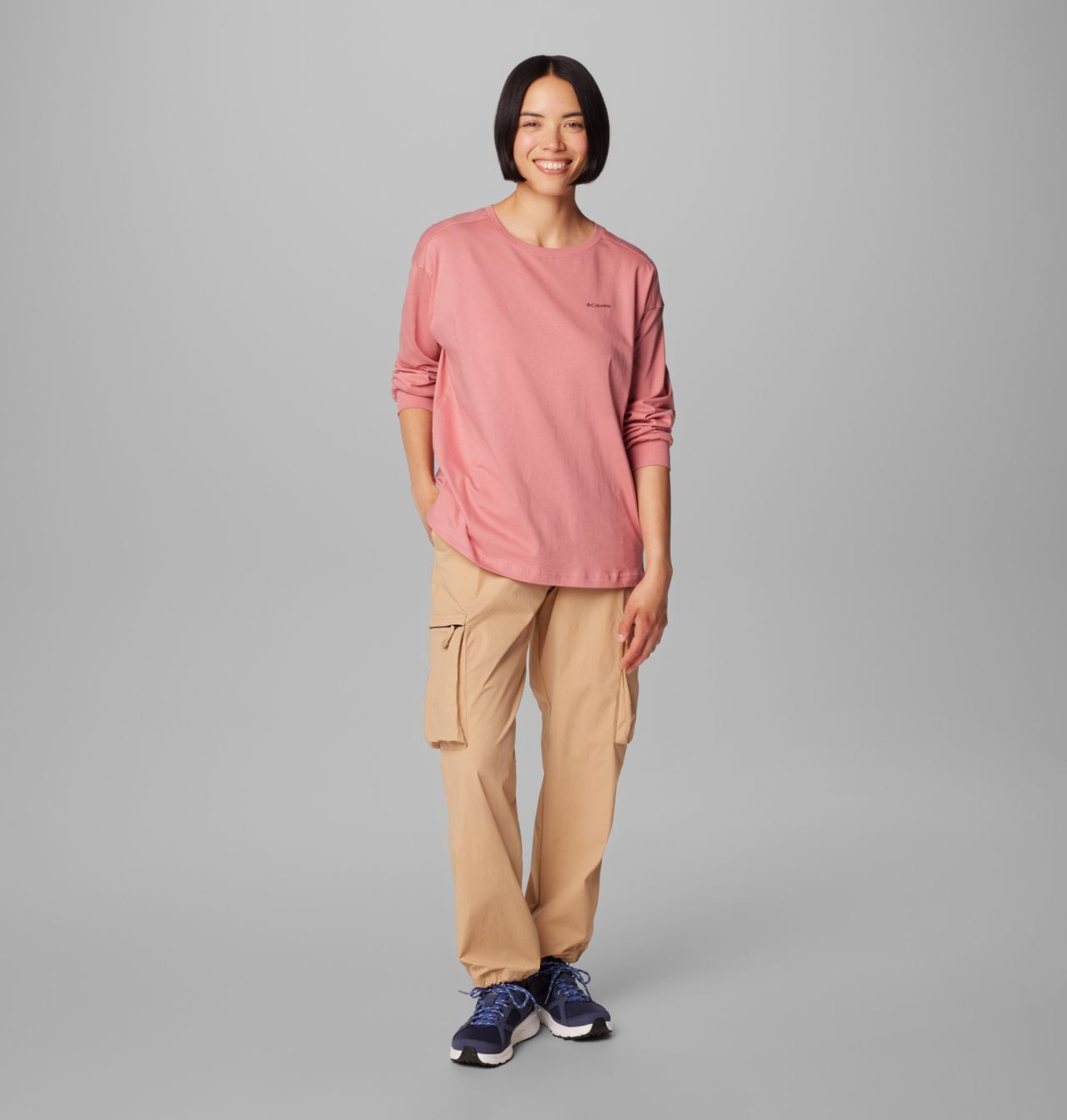 Women's North Cascades™ Branded Long Sleeve Crew | 629 | XL 3