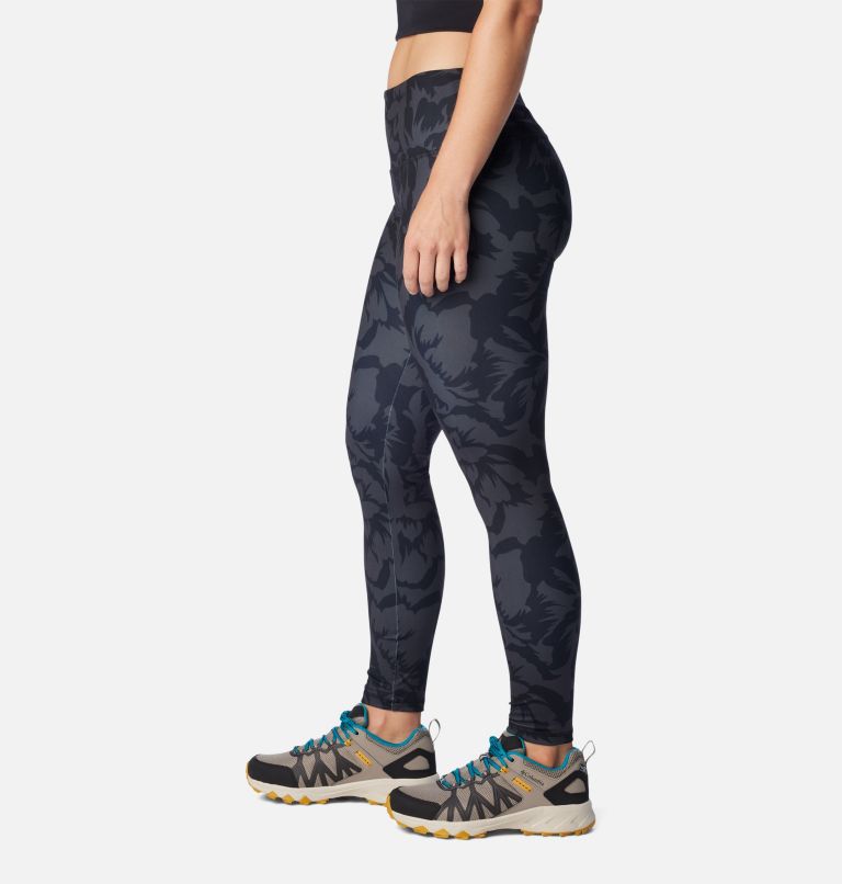 Women's Sloan Ridge Leggings, Color: Black Peonies Tonal, image 3