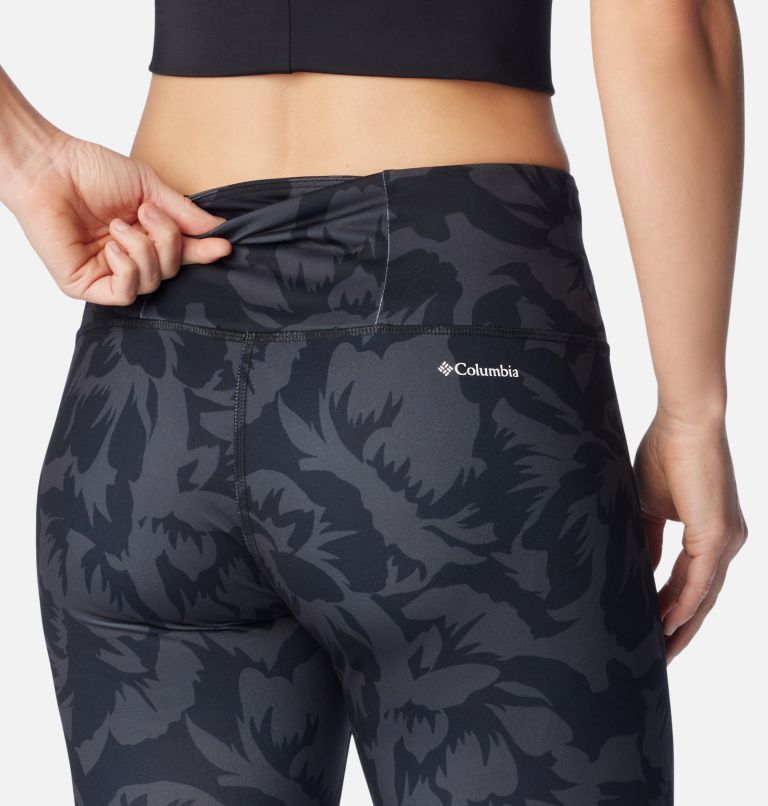 Women's Sloan Ridge Leggings, Color: Black Peonies Tonal, image 5