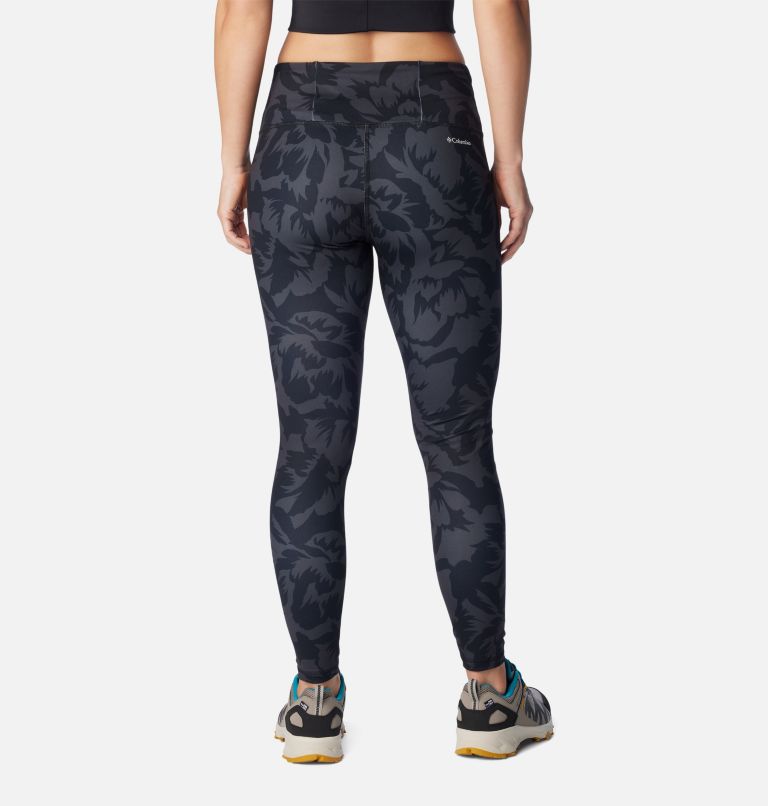 Women's Sloan Ridge Leggings, Color: Black Peonies Tonal, image 2