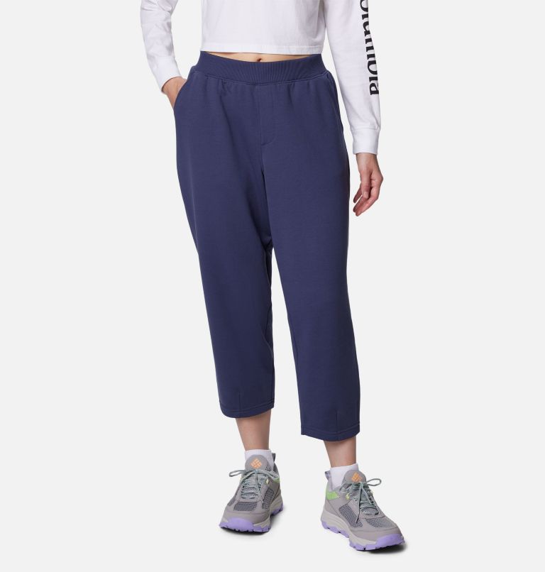 Women's Marble Canyon French Terry Pants, Color: Nocturnal, image 1