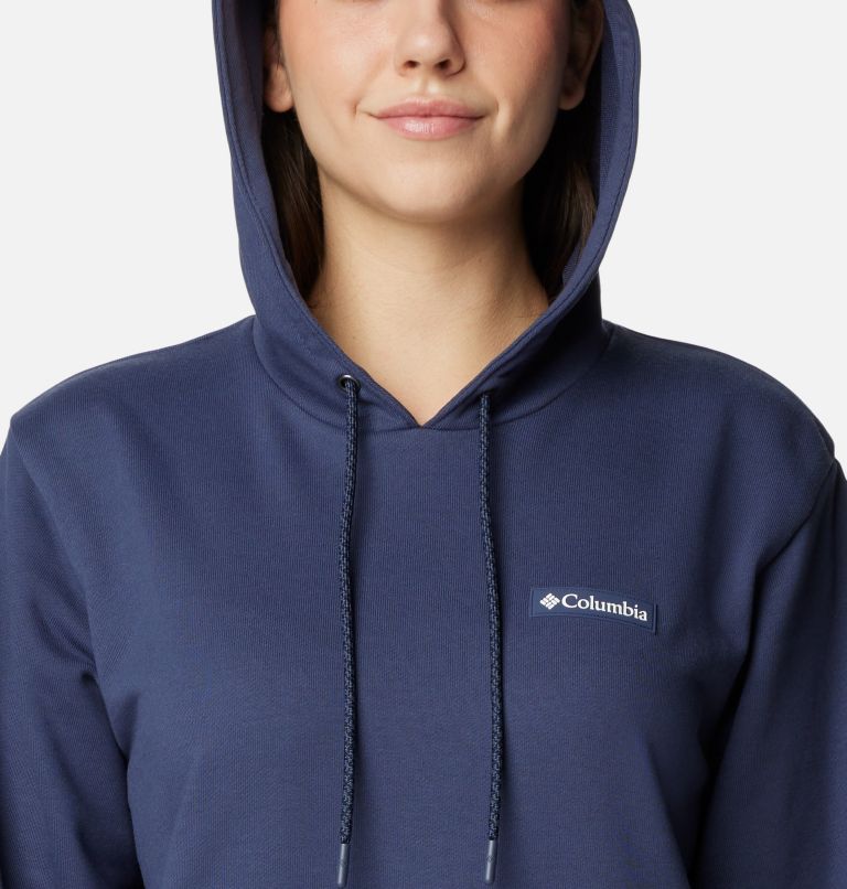 Women's Marble Canyon French Terry Hoodie, Color: Nocturnal, image 4