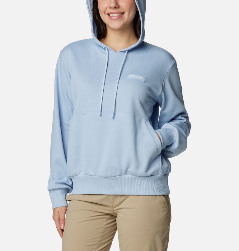 Women's Marble Canyon French Terry Hoodie, Color: Whisper, image 5
