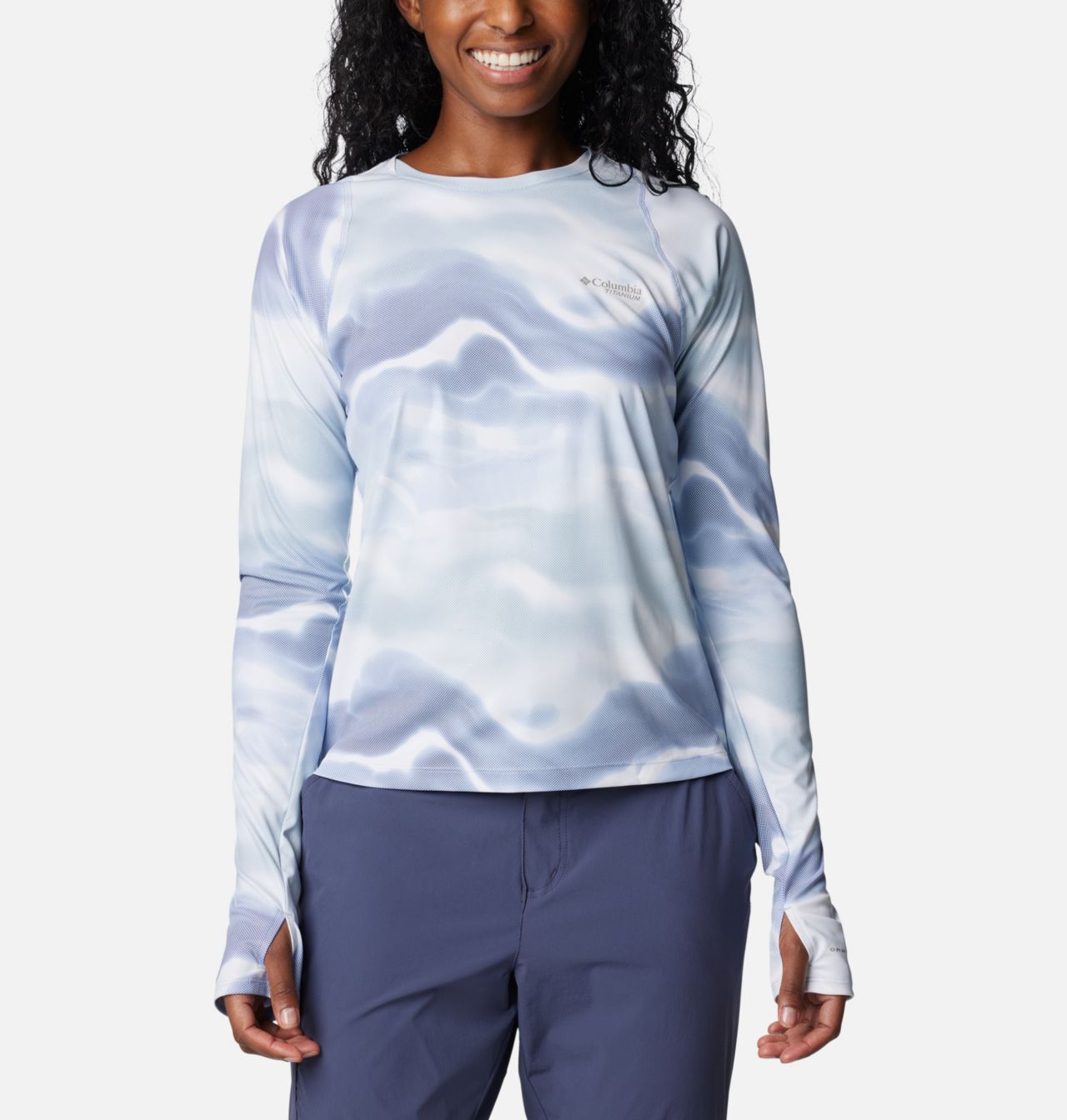 Women's Summit Valley™ Sun Deflector™ Long Sleeve Crew 1