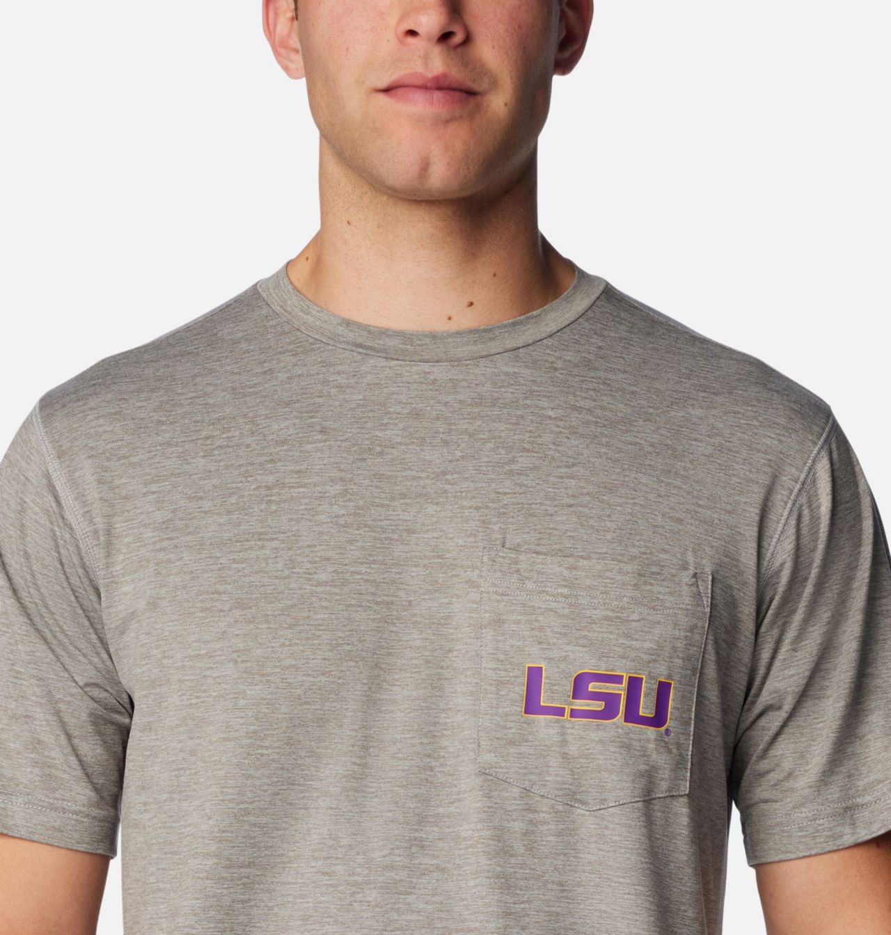 Men's Collegiate Tech Trail™ Short Sleeve Shirt - LSU 4