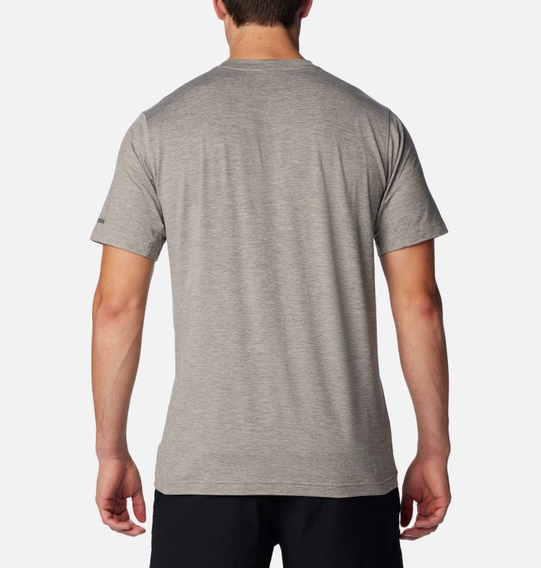 Thumbnail: Men's Collegiate Tech Trail Short Sleeve Shirt - LSU, Color: LSU - Charcoal, image 2