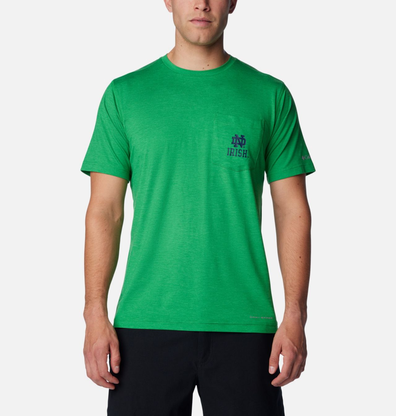 Men's Collegiate Tech Trail™ Short Sleeve Shirt - Notre Dame 1