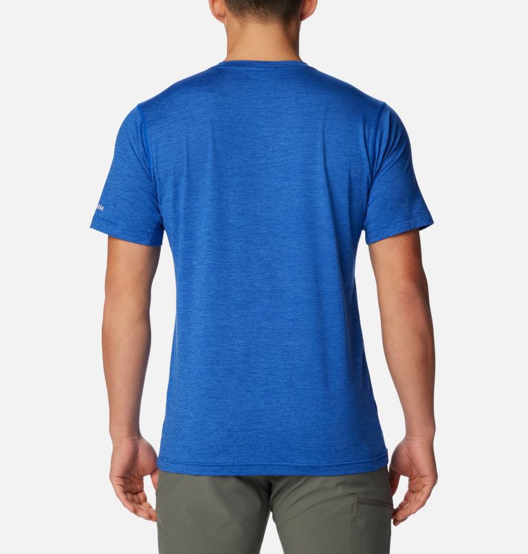 Thumbnail: Men's Collegiate Tech Trail Short Sleeve Shirt - Florida, Color: FLA - Azul, image 2