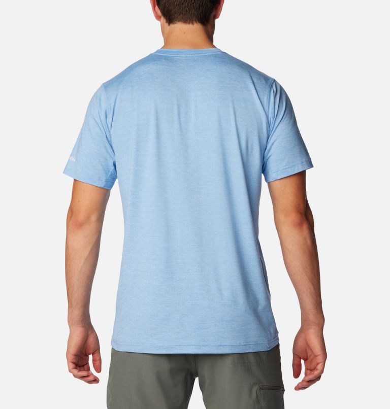 Men's Collegiate Tech Trail Short Sleeve Shirt - North Carolina, Color: NC - White Cap, image 2
