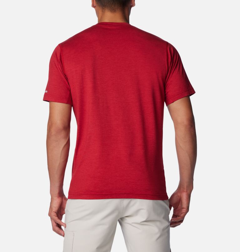 CLG Tech Trail Short Sleeve Shirt | 678 | XXL, Color: ALA - Red Velvet, image 2